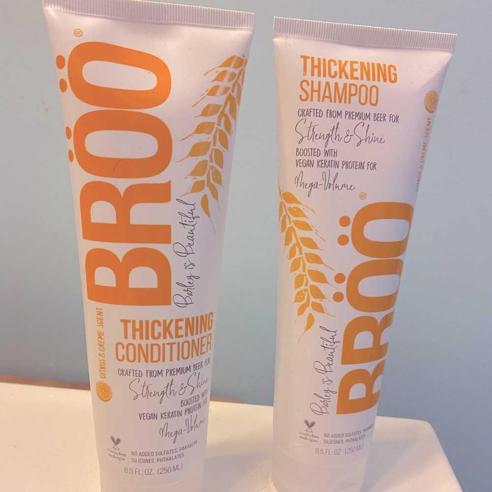 Broo Thickening Shampoo and Conditioner